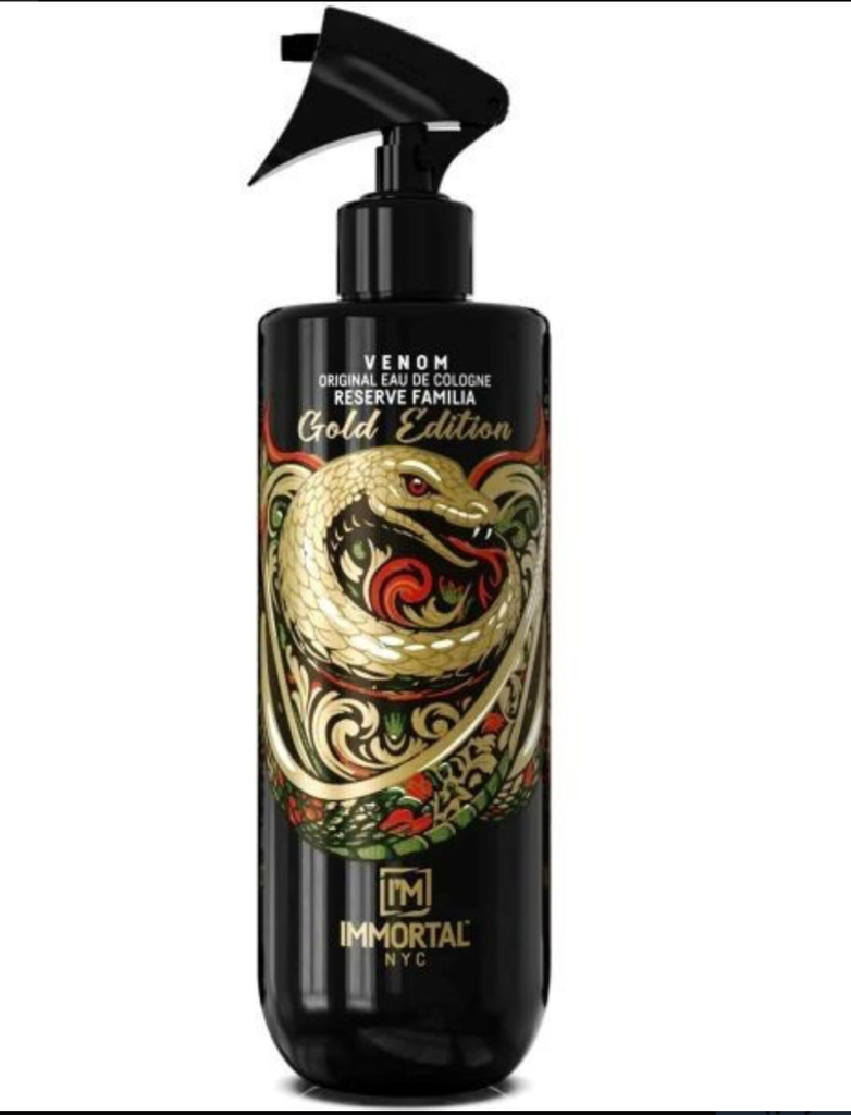 IMMORTAL NYC ORIGINAL RESERVÉ EAU DE VENON GOLD EDITION  500 ml 