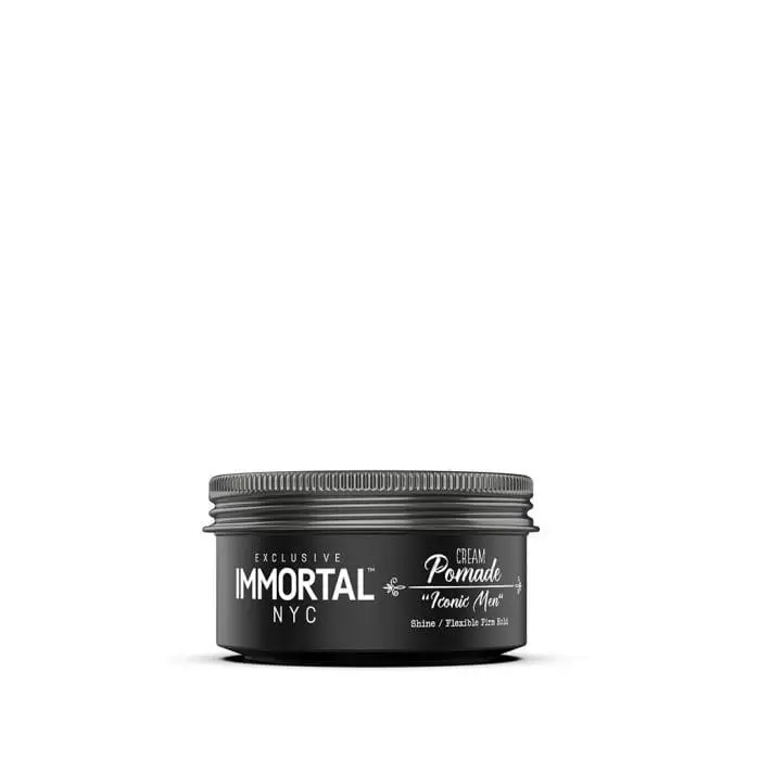 IMMORTAL NYC HAIR WAX CREAM POMADE ICONIC MEN 50ML