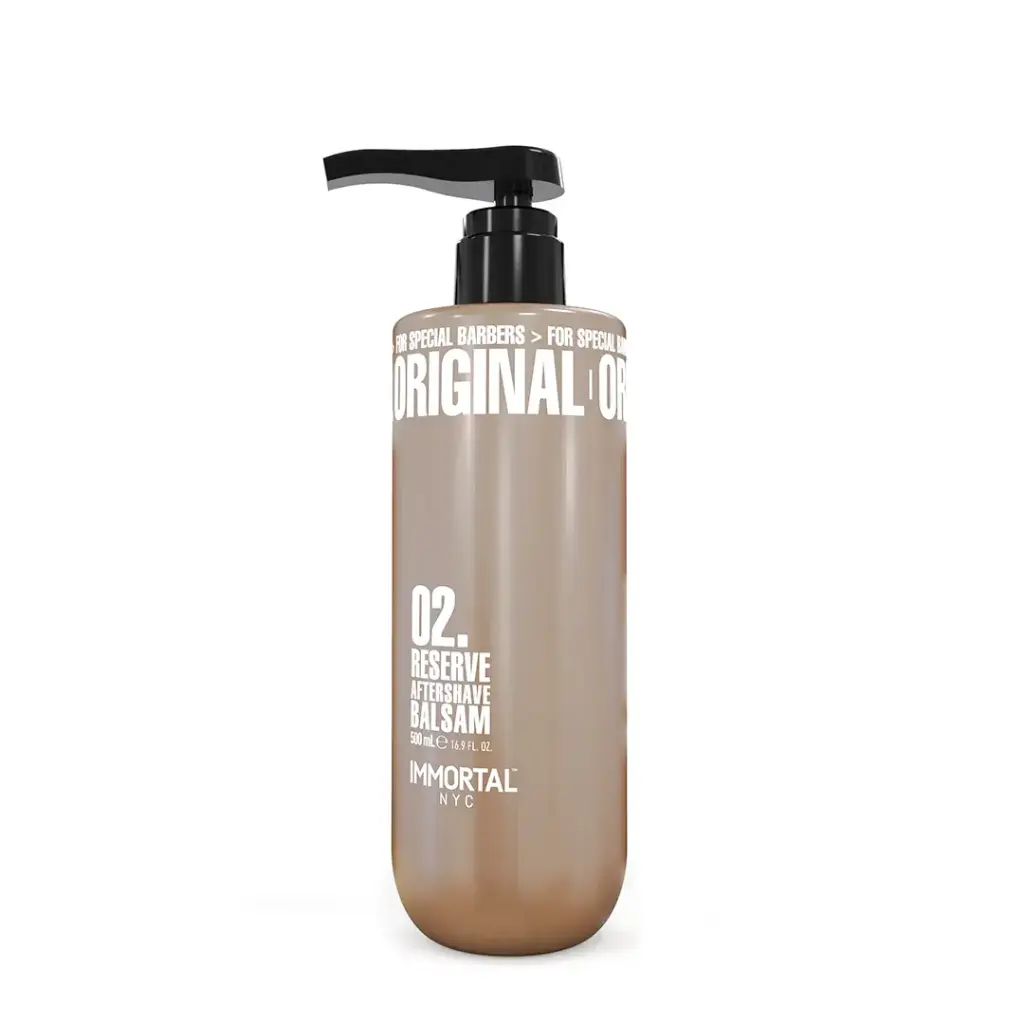 IMMORTAL ORIGINAL 02 RESERVE AFTERSHAVE BALSAM 500ML