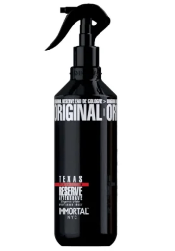 [NYC175] IMMORTAL NYC ORIGINAL RESERVÉ AFTERSHAVE  COLOGNE TEXAS 400ML 