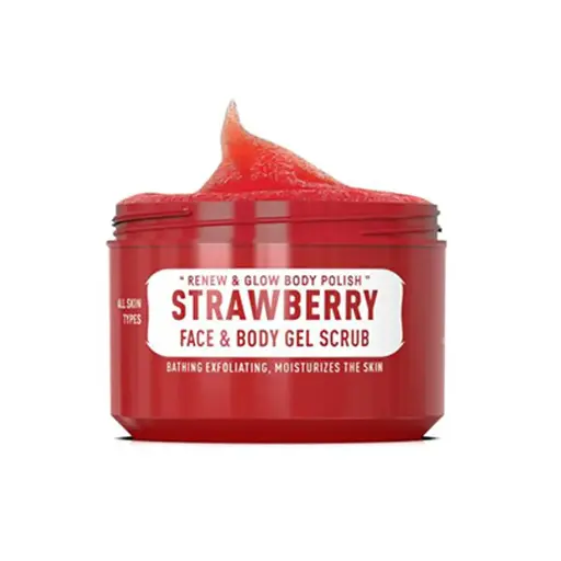 [R89] IMMORTAL INFUSE STRAWBERRY FACE & BODY GEL SCRUB 300ML