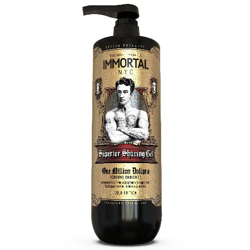 [NYC54] IMMORTAL NYC ONE MILLION SUPERIOR SHAVING GEL 1000ML