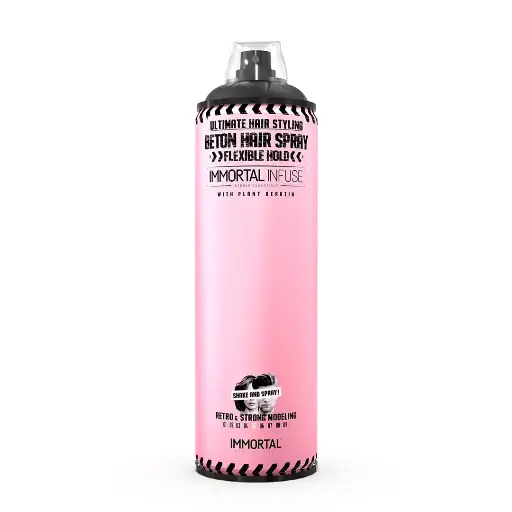 [R32] IMMORTAL INFUSE BETON HAIR SPRAY FLEXIBLE HOLD 500ML