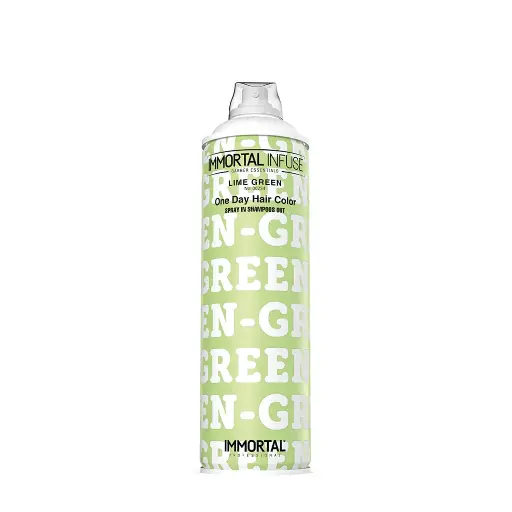 [R72] IMMORTAL INFUSE ONE DAY HAIR COLOR SPRAY LIME GREEN 200 ML